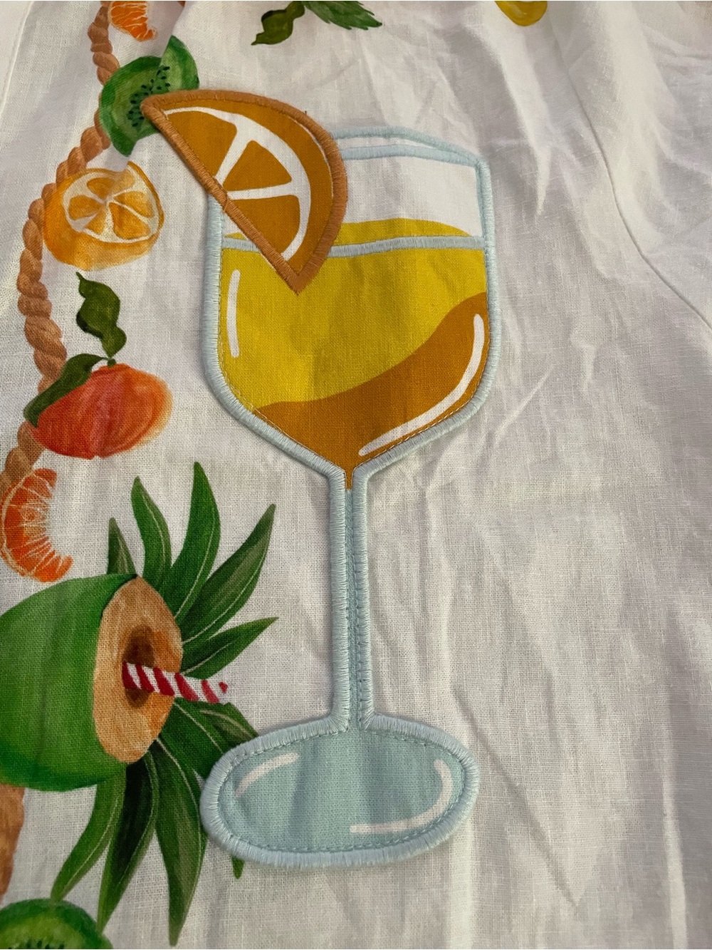 Biricutico shirt Farm Rio x Anthropologie size Large NEW - Picture 9 of 17